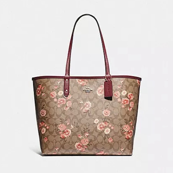 Coach Handbags - CLEARANCE !! Coach prairie daisy floral tote NWT
